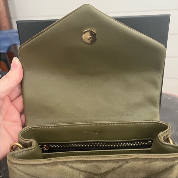 Saint Laurent Suede Toy Lou Lou Bag - Picture 15 of 17